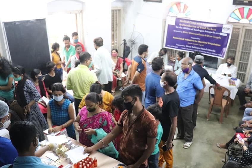 HEALTH CAMP AT SONAGACHI RED LIGHT AREA, KOLKATA.