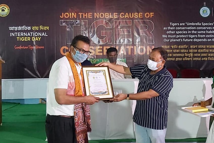 FELICITATION BY SUNDARBAN TIGER RESERVE