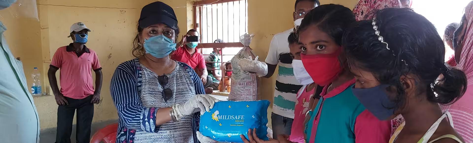 Adolescent girls discussing health