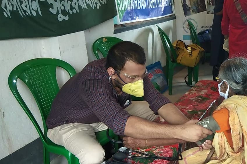 HEALTH CAMP AT JAMESPUR, SUNDARBANS