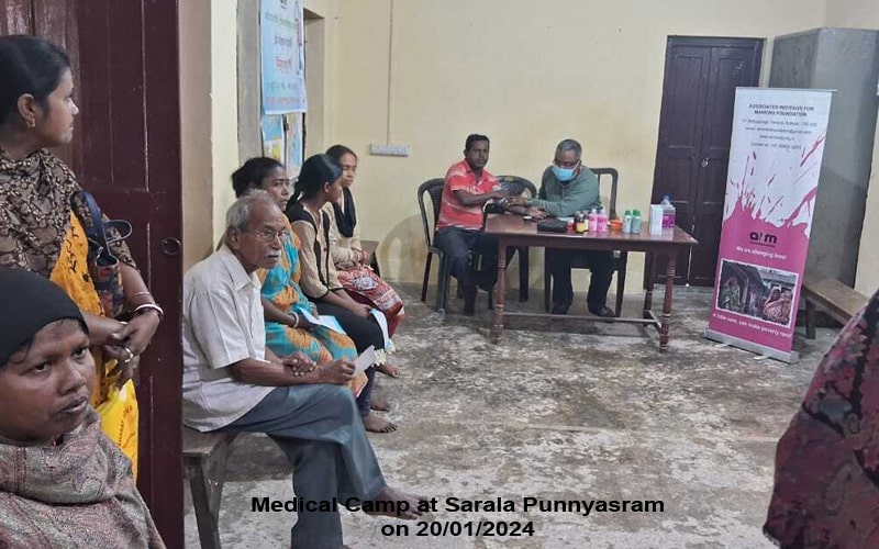 Medical Camp at Sarala Punnyasram, Kolkata